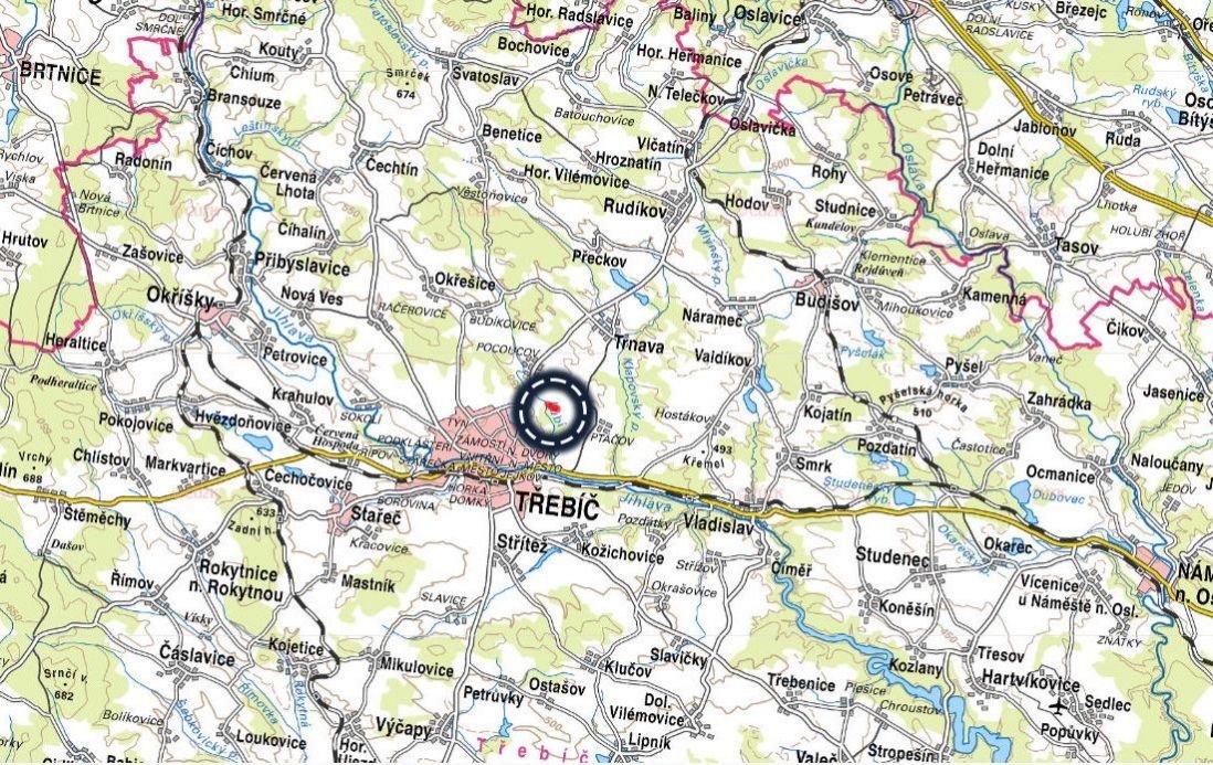 Louka, prodej, Ptáčov, Třebíč