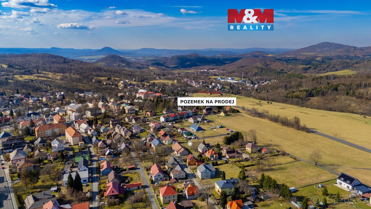 Prodej pozemku k bydlení, 751 m², Kamenický Šenov