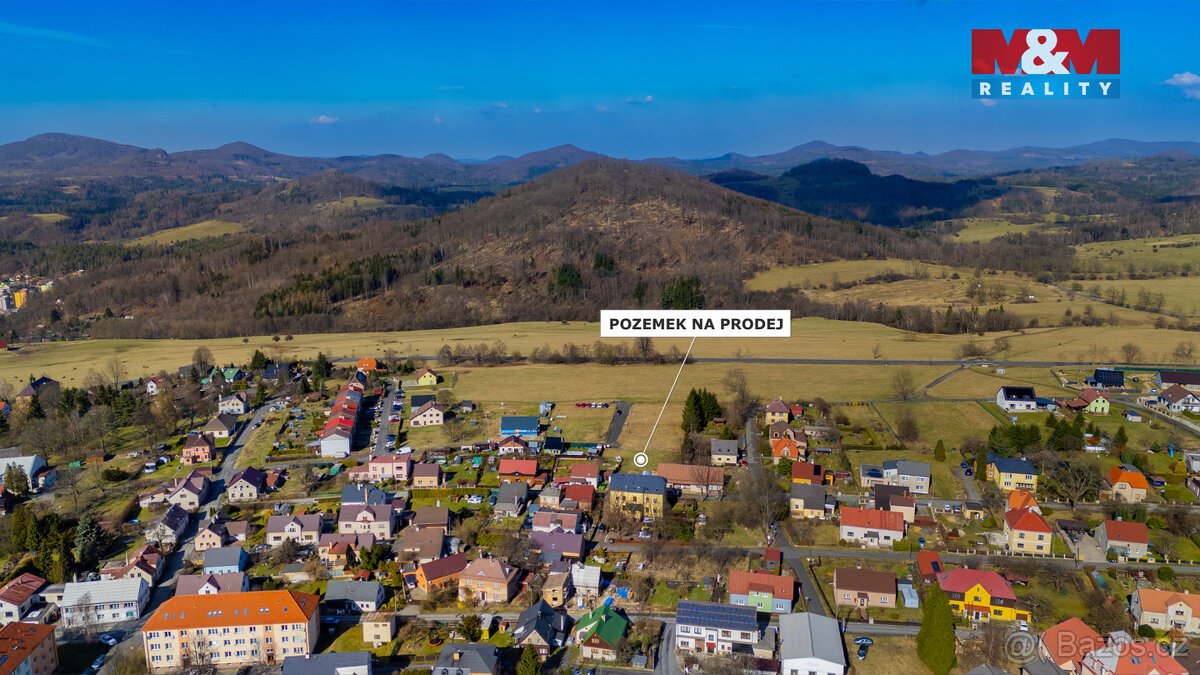 Prodej pozemku k bydlení, 751 m², Kamenický Šenov