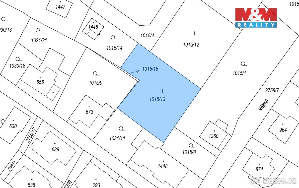 Prodej pozemku k bydlení, 751 m², Kamenický Šenov