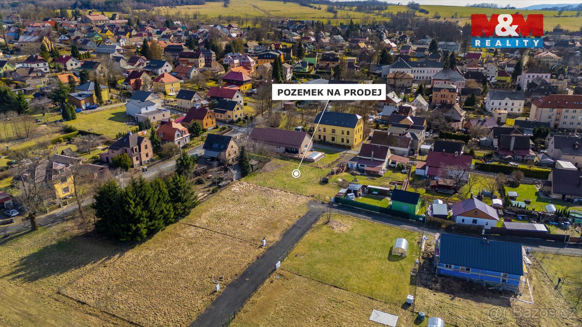 Prodej pozemku k bydlení, 751 m², Kamenický Šenov