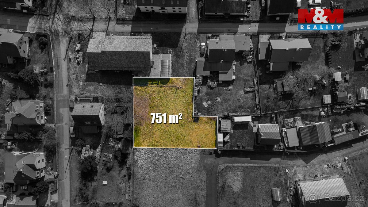 Prodej pozemku k bydlení, 751 m², Kamenický Šenov