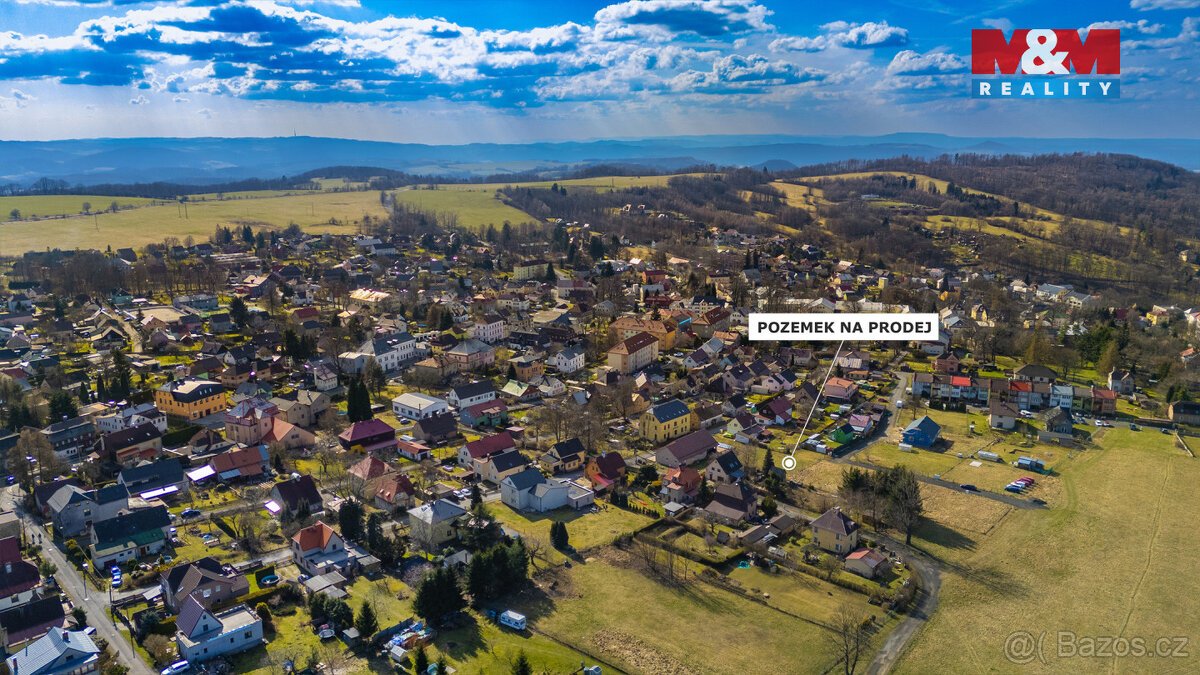 Prodej pozemku k bydlení, 751 m², Kamenický Šenov