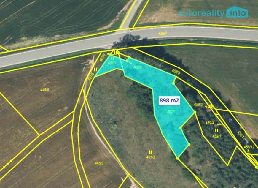 Prodej, stavební pozemek, 898 m2, Bušovice, Rokycansko
