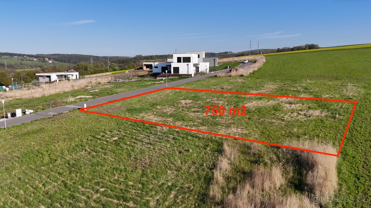 Prodej výjimečného stavebního pozemku 750 m²