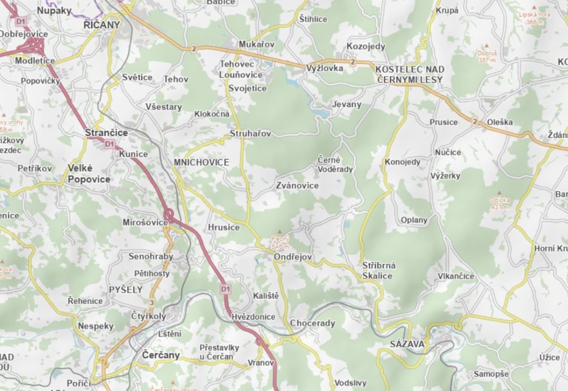Prodej podílu 2/9 louky 2 613 m², Ondřejov, ev.č. 2025-01-27