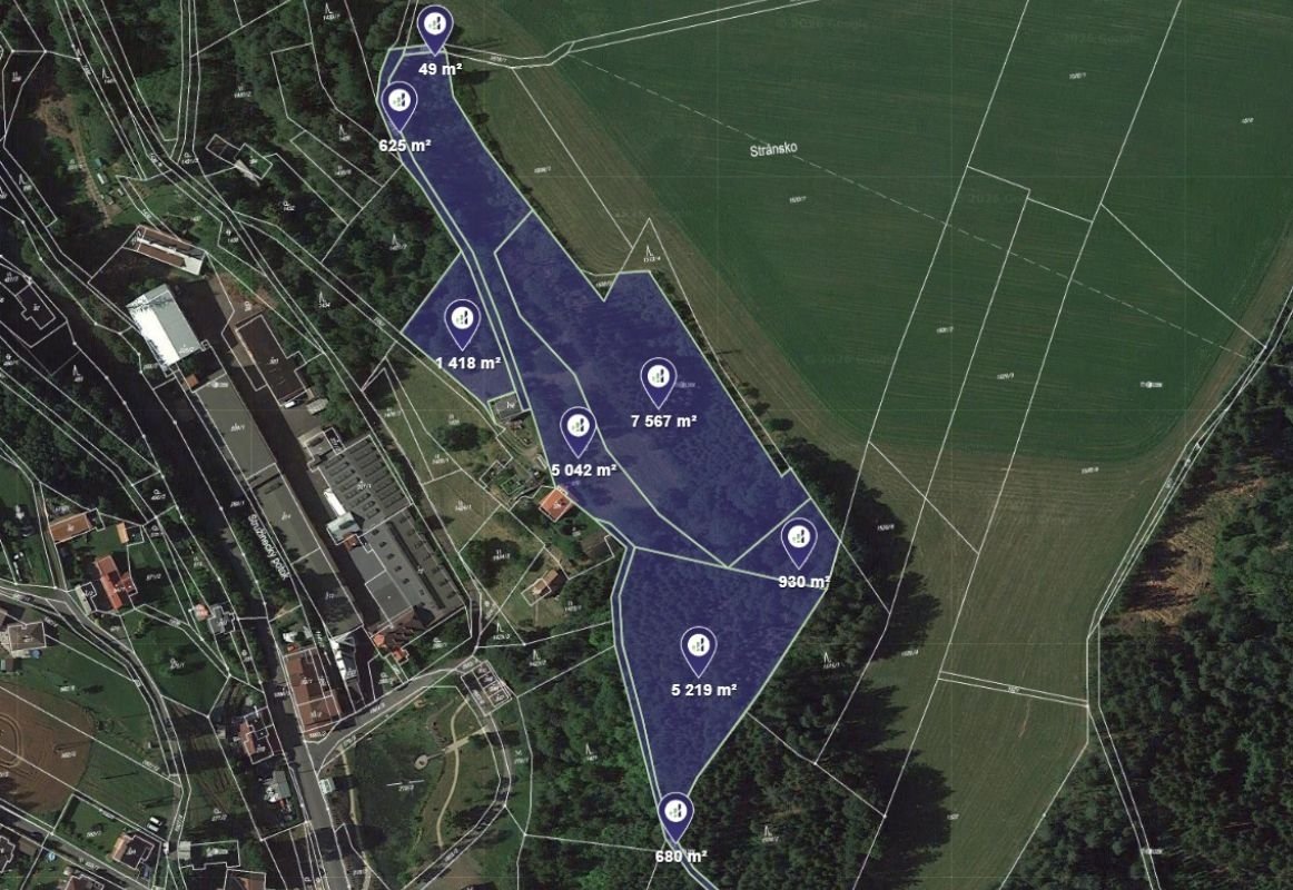 Prodej lesa v k.ú. Stružinec u Lomnice nad Popelkou