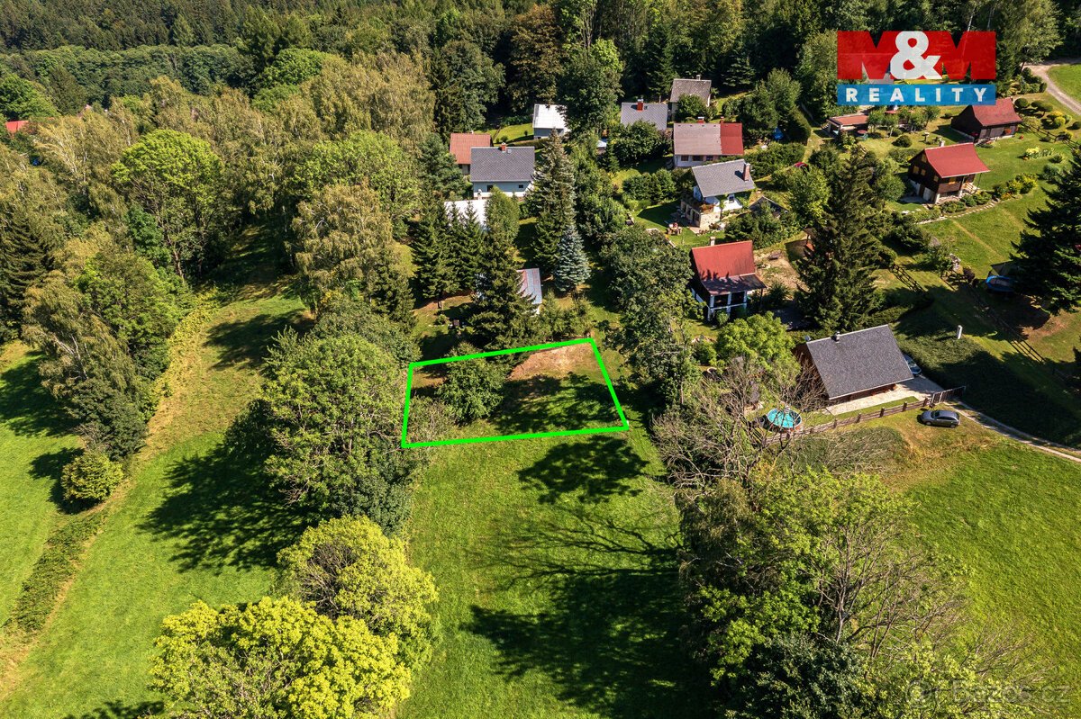 Prodej pozemku k bydlení, 545 m², Jiřetín pod Jedlovou