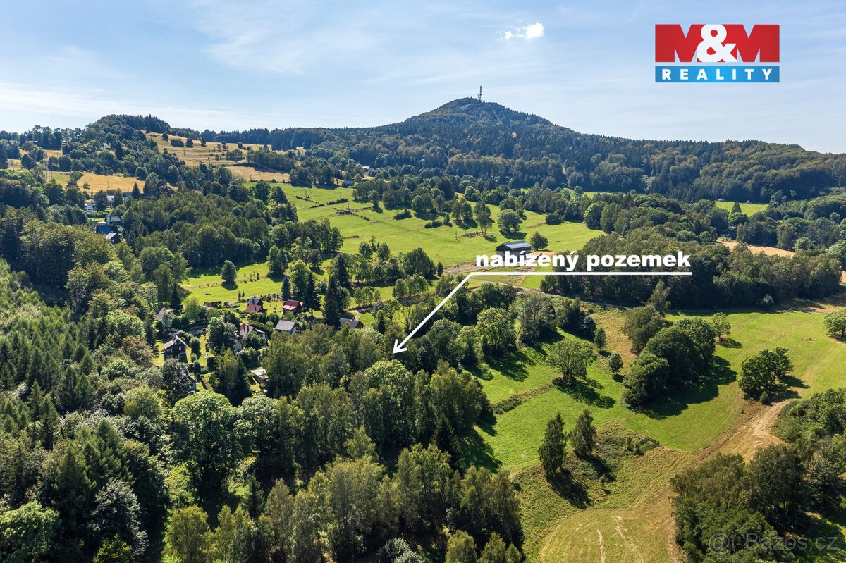 Prodej pozemku k bydlení, 545 m², Jiřetín pod Jedlovou