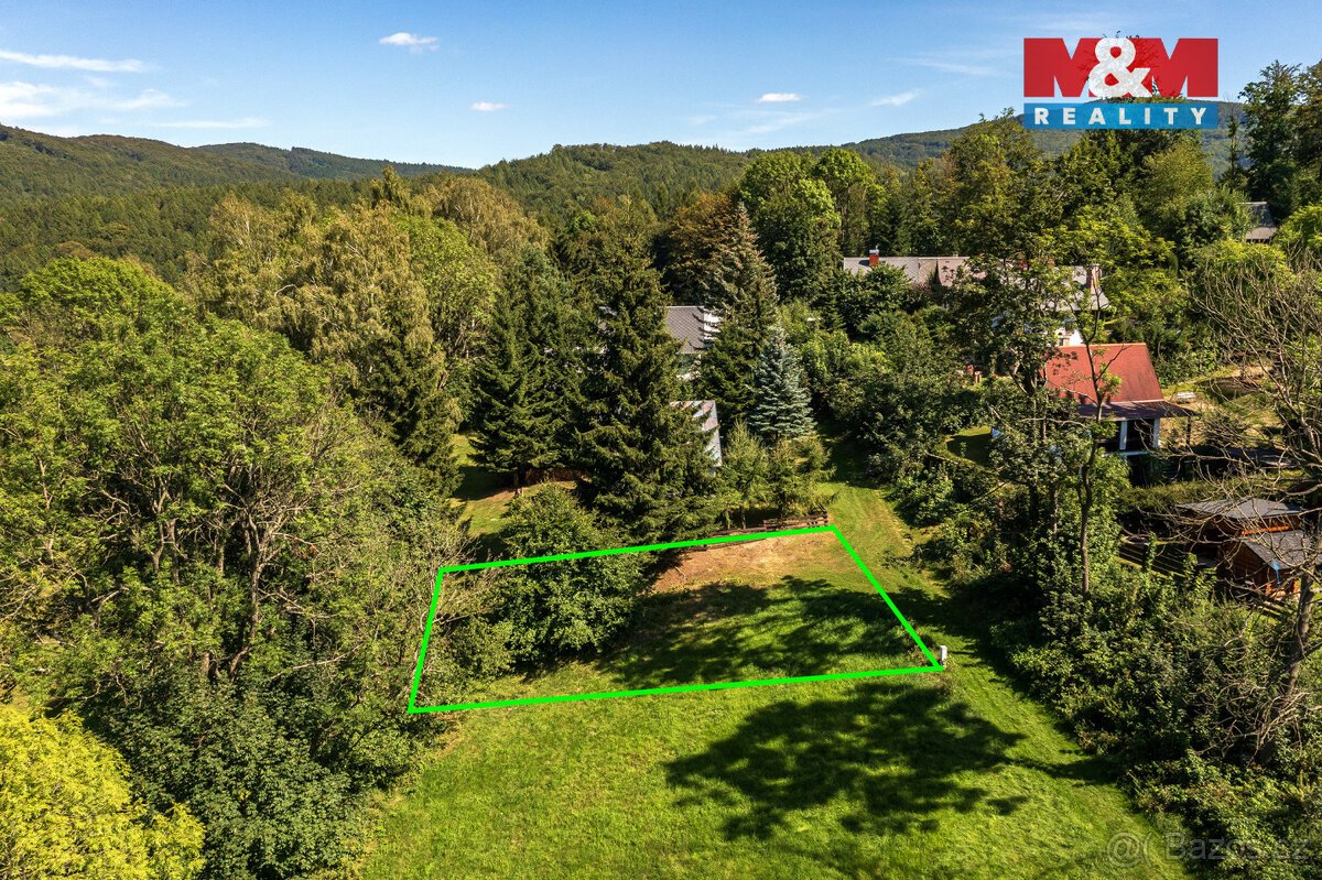 Prodej pozemku k bydlení, 545 m², Jiřetín pod Jedlovou