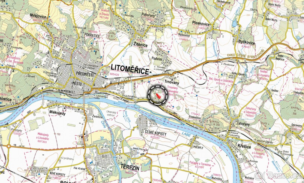 Zemědělská půda, prodej, Předměstí, Litoměřice