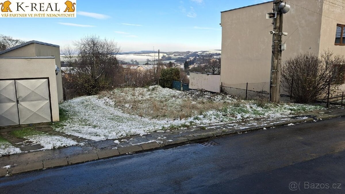 Prodej stavební pozemek 3613 m2 Koryčany, okr. Kroměříž