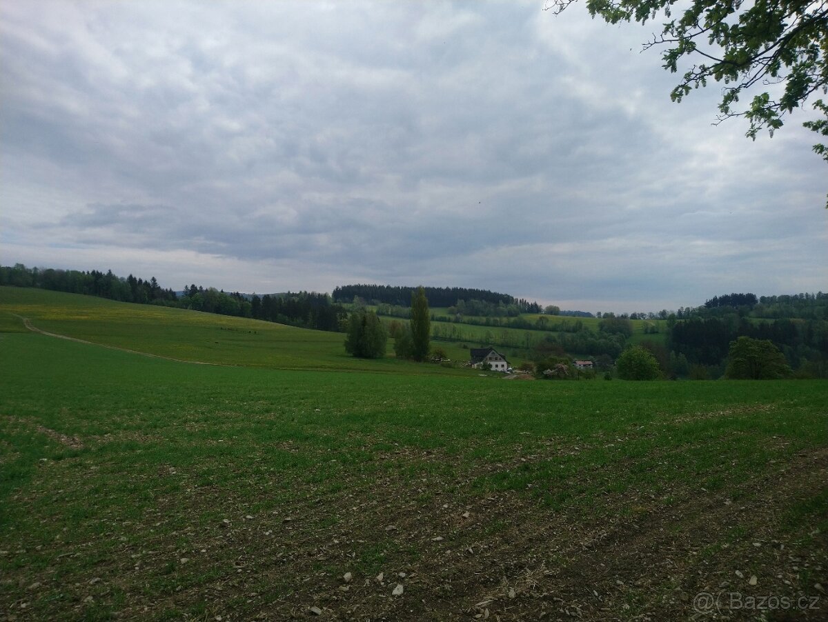 Zemědělské pozemky 5,6 hektarů louka Jilemnice Krkonoše