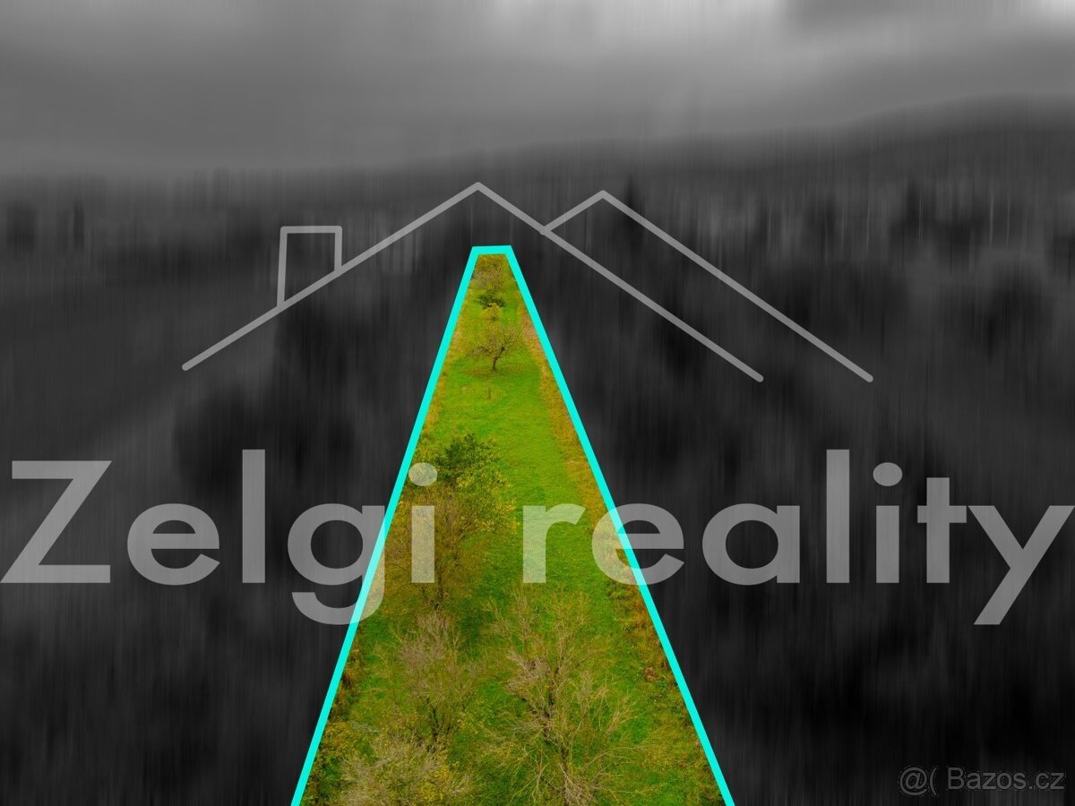 Stavební pozemek se sadem – 5 384 m², Vřesovice u Kyjova