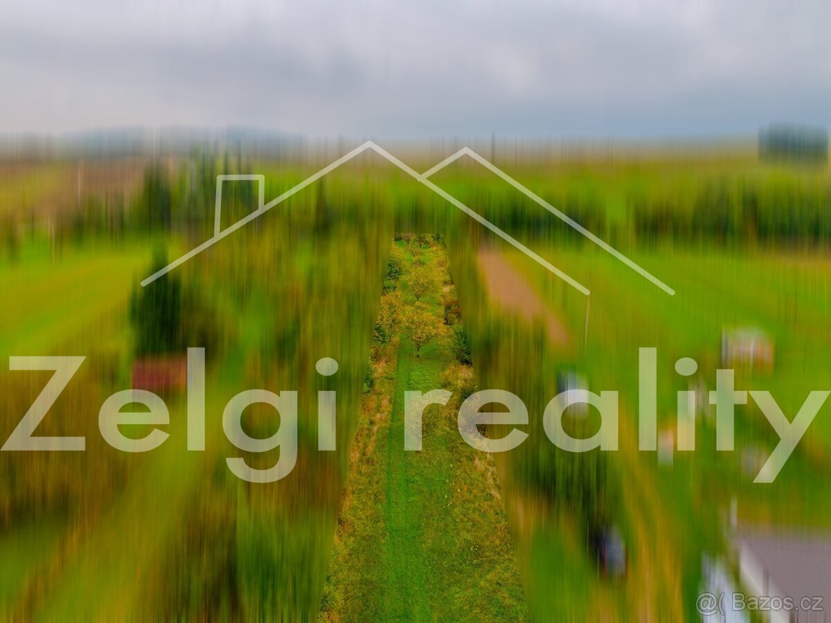 Stavební pozemek se sadem – 5 384 m², Vřesovice u Kyjova