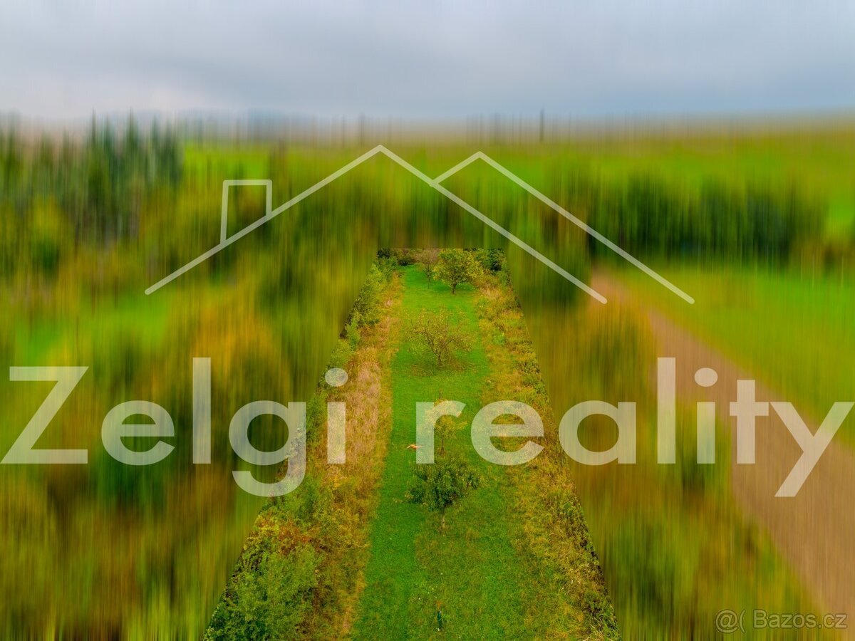 Stavební pozemek se sadem – 5 384 m², Vřesovice u Kyjova