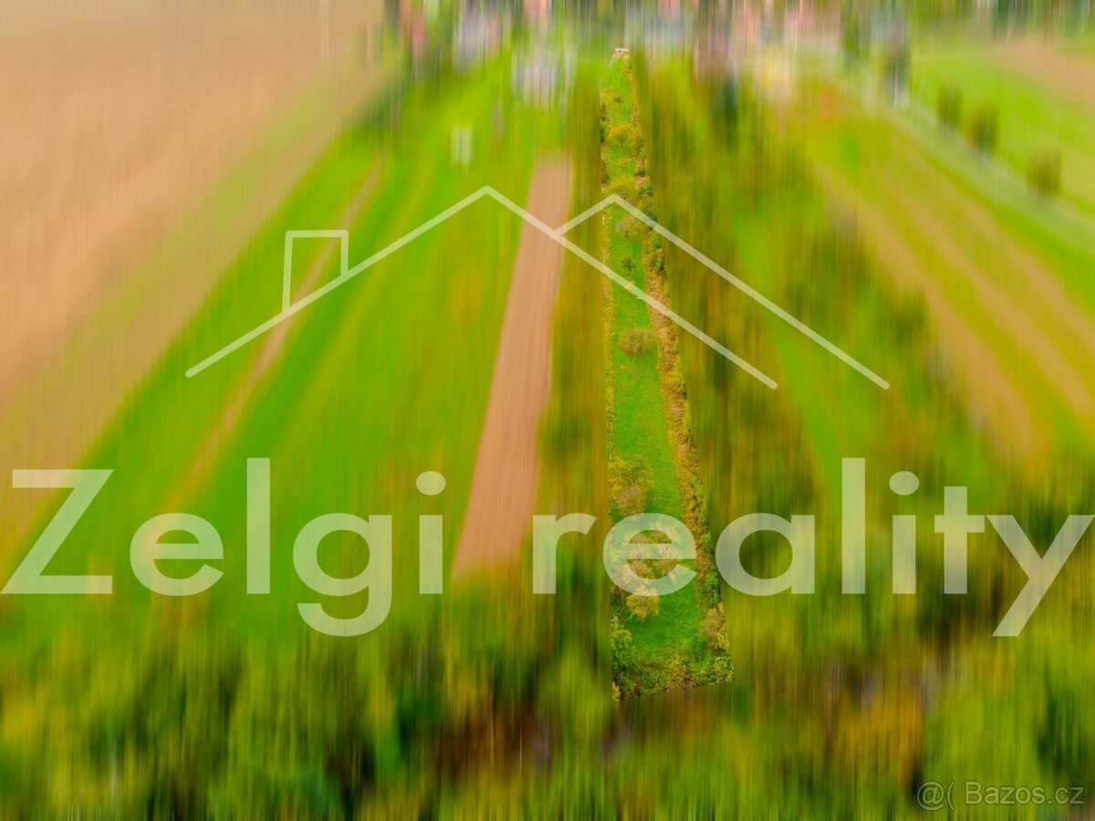 Stavební pozemek se sadem – 5 384 m², Vřesovice u Kyjova