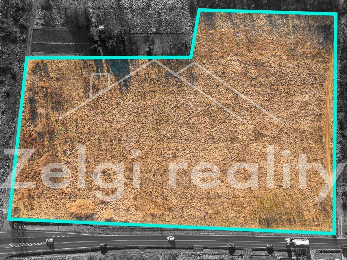 Strategický komerční pozemek – budoucí logistický hotspot