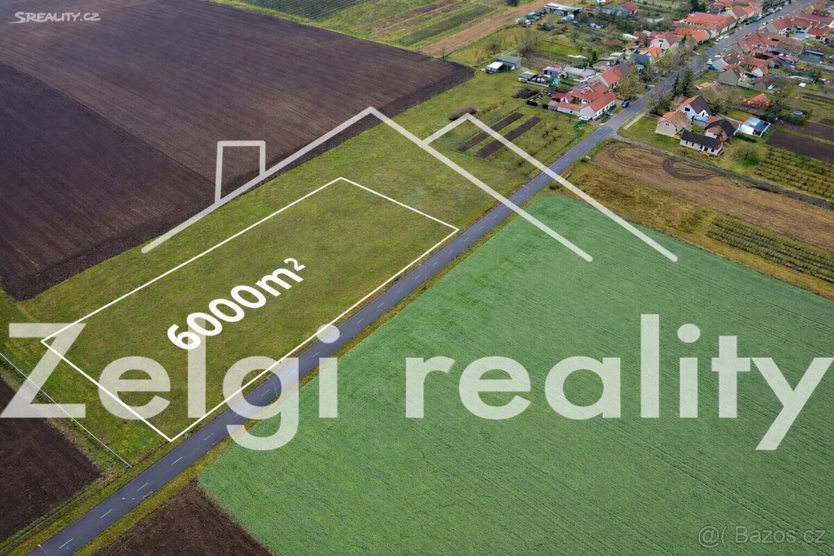 Výstavba haly, skladu či výroby? Ideální pozemek 6 001 m² –