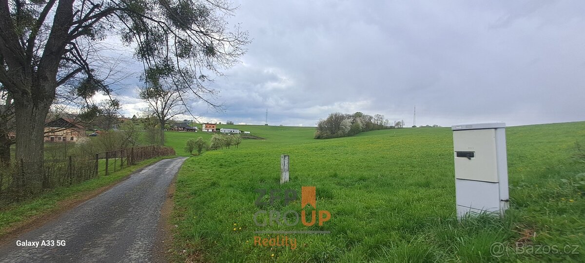 Prodej stavebního pozemku 3 655 m², Bruzovice, ev.č. 00605