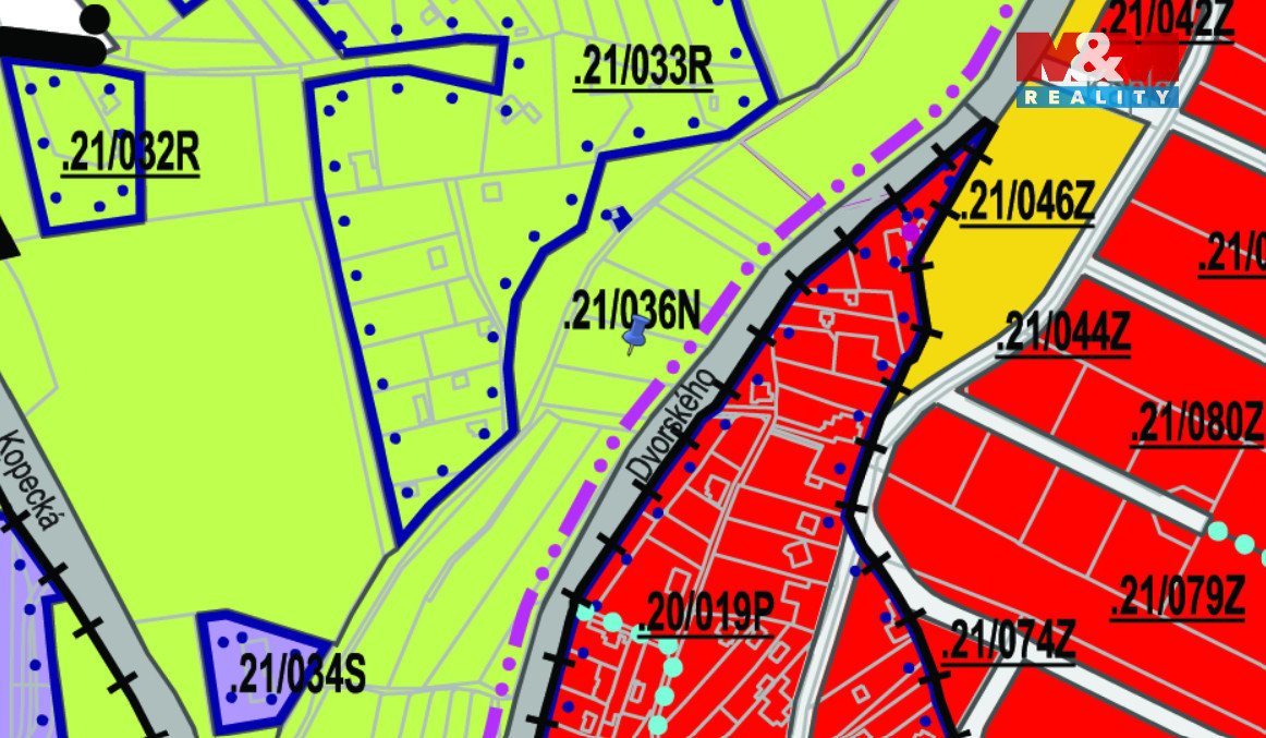 Prodej pozemku, 1419 m², Olomouc-Droždín