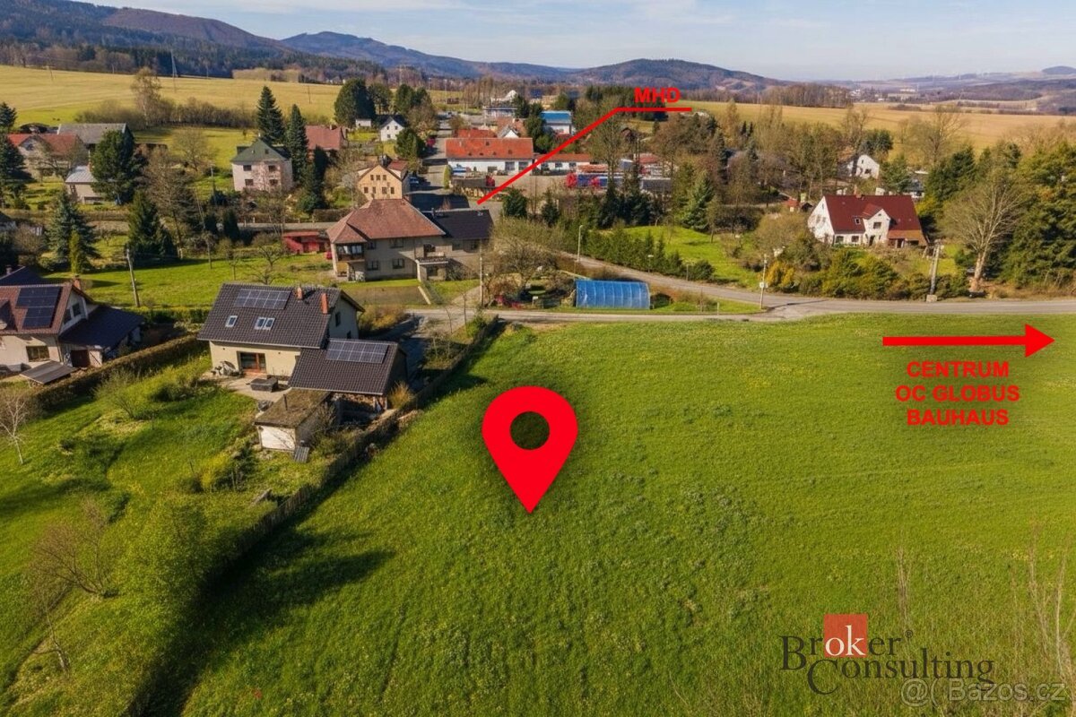 Prodej, pozemky/bydlení, 2352 m2, Liberec XX-Ostašov , Liber