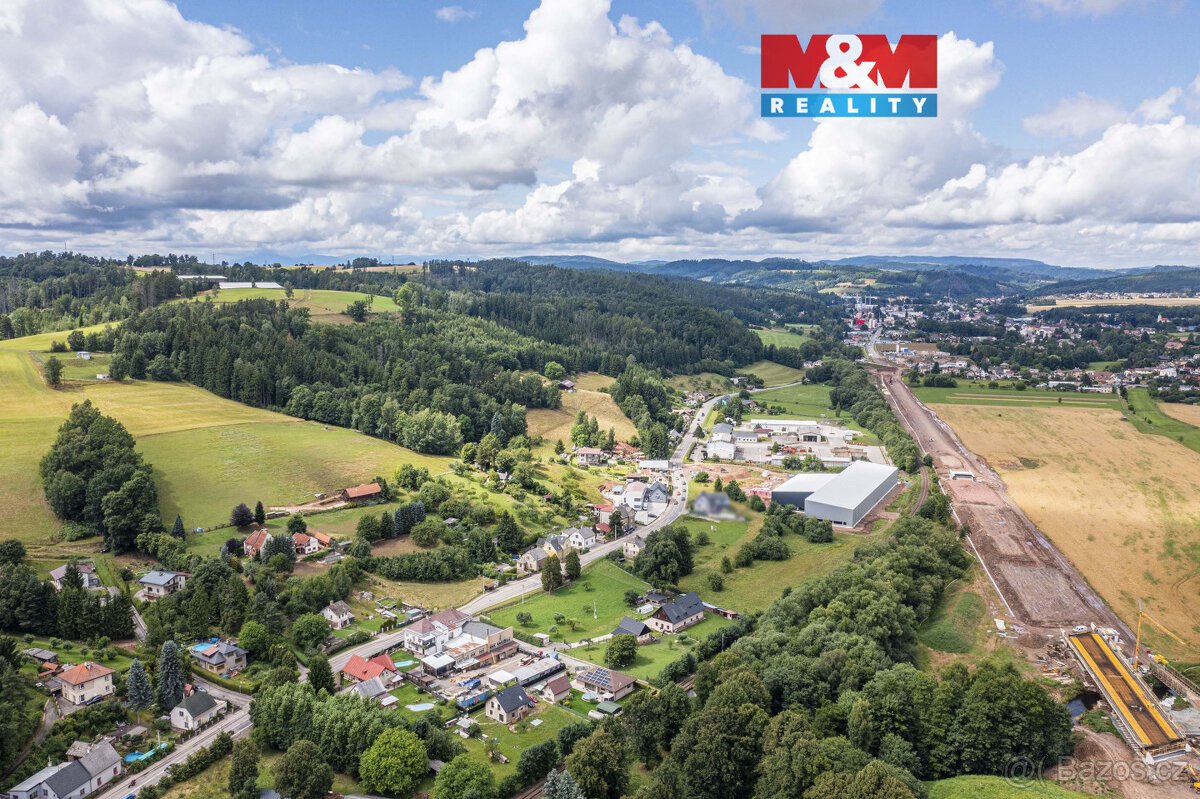 Prodej pozemku k bydlení, 1382 m², Náchod, Malé Poříčí