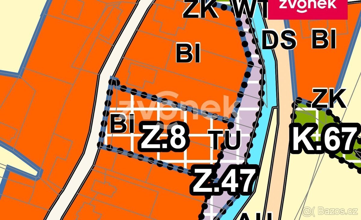 Prodej stavebního pozemku 1 833 m², Želechovice nad Dřevnicí