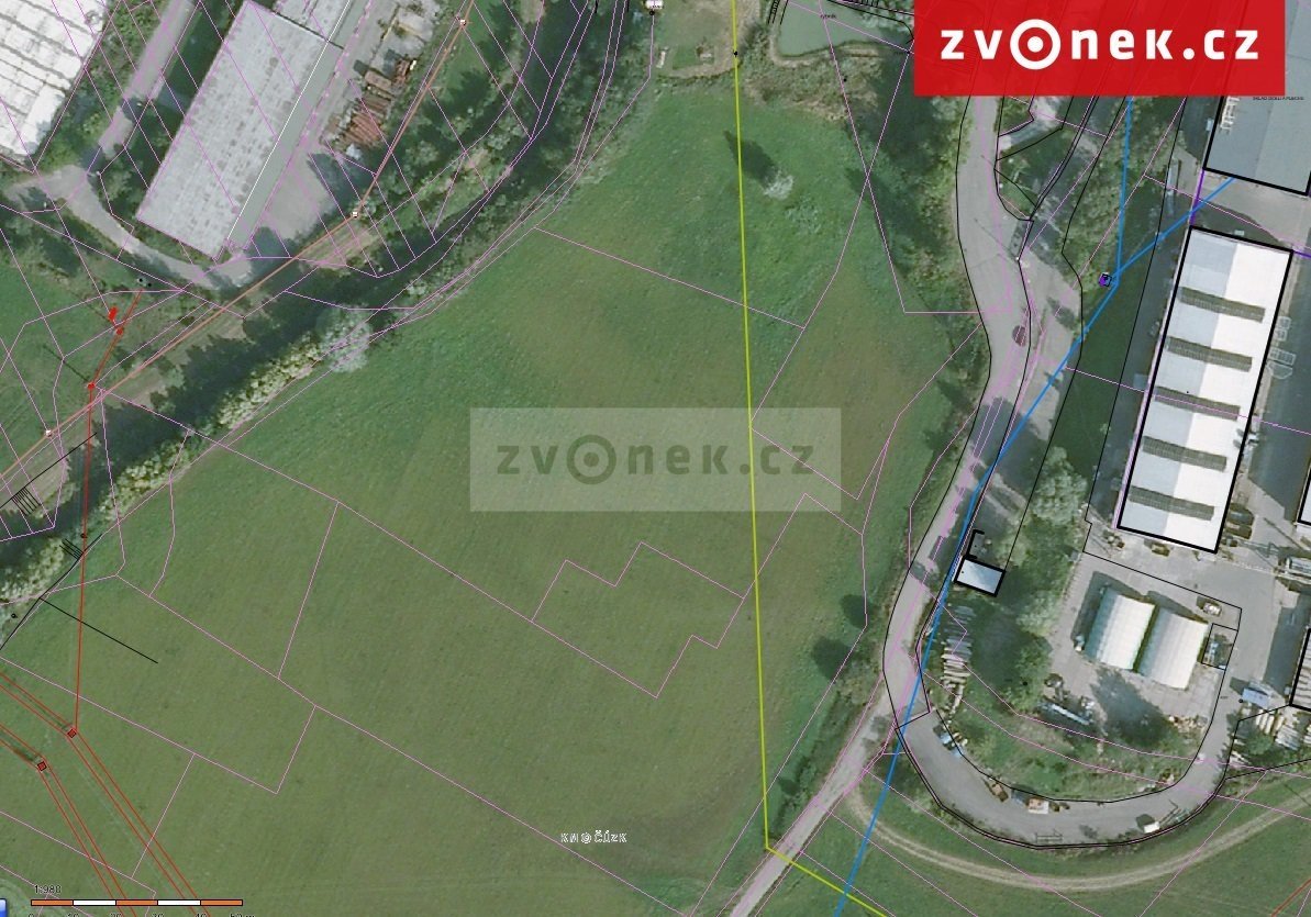 Prodej komerčního pozemku 9 230 m², Slušovice, ev.č. ZL03754