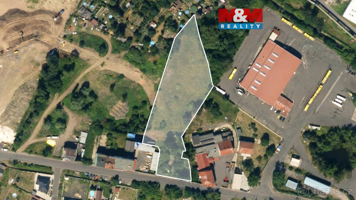 Prodej pozemku k bydlení, 5925 m², Teplice