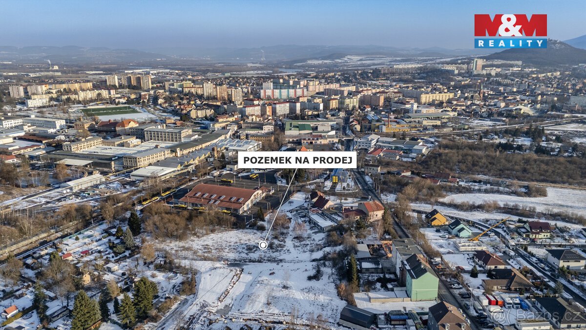 Prodej pozemku k bydlení, 5925 m², Teplice