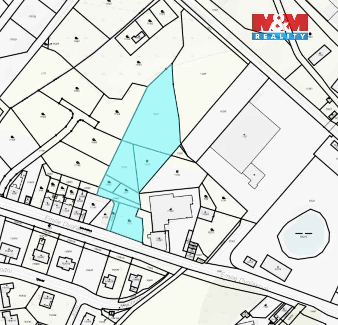 Prodej pozemku k bydlení, 5925 m², Teplice