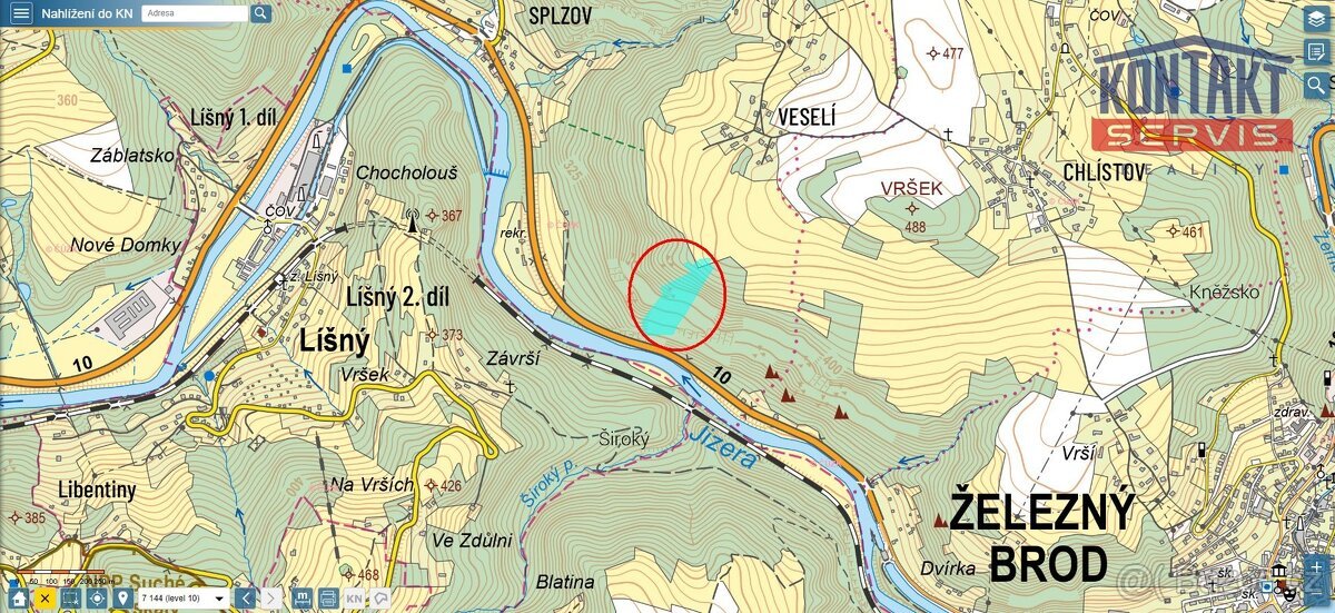 Prodej lesních pozemků v srdci Jizerských hor, ev.č. VŠ-7804