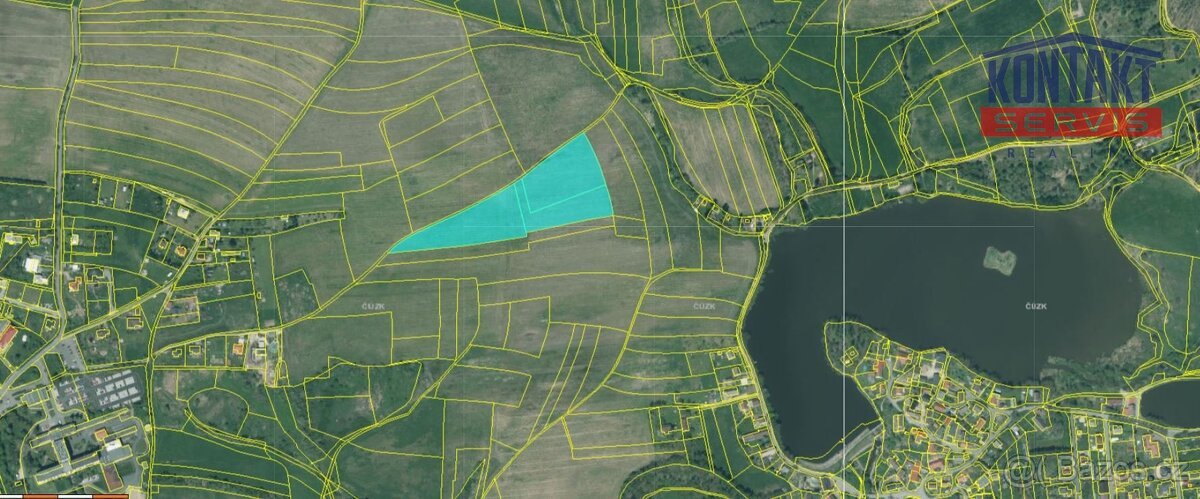 Prodej podílu 1/2 zemědělských pozemků na Rokycansku