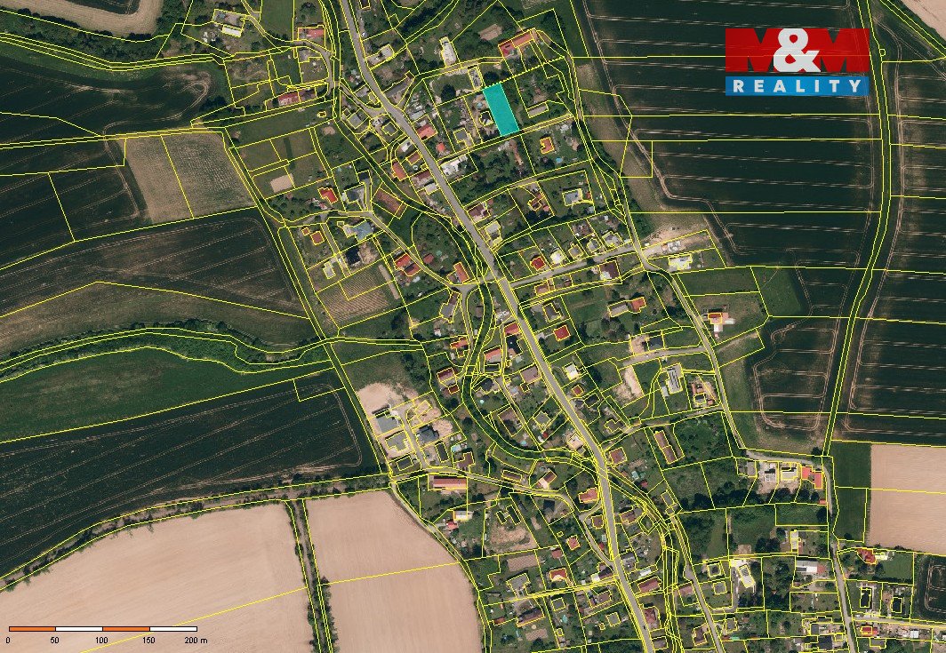 Prodej pozemku k bydlení, 1077 m², Jistebník