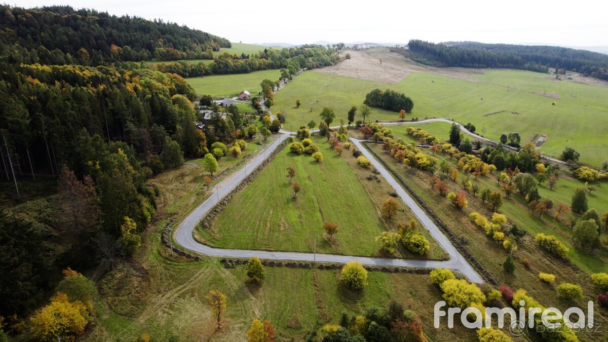 Prodej, Pozemky,  848m² - Václavov u Bruntálu - Horní Václav