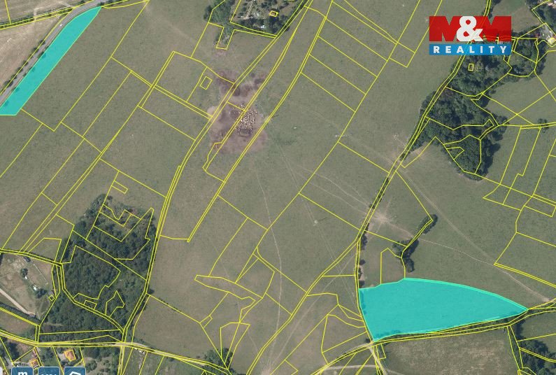 Prodej pole, 17 829 m², Jílové u Prahy