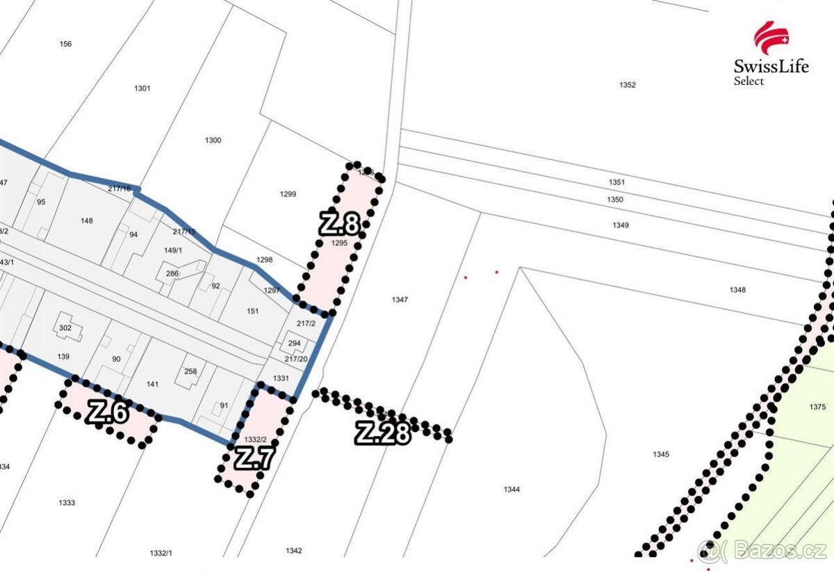 Prodej stavebního pozemku 1899 m2, Radovesnice II