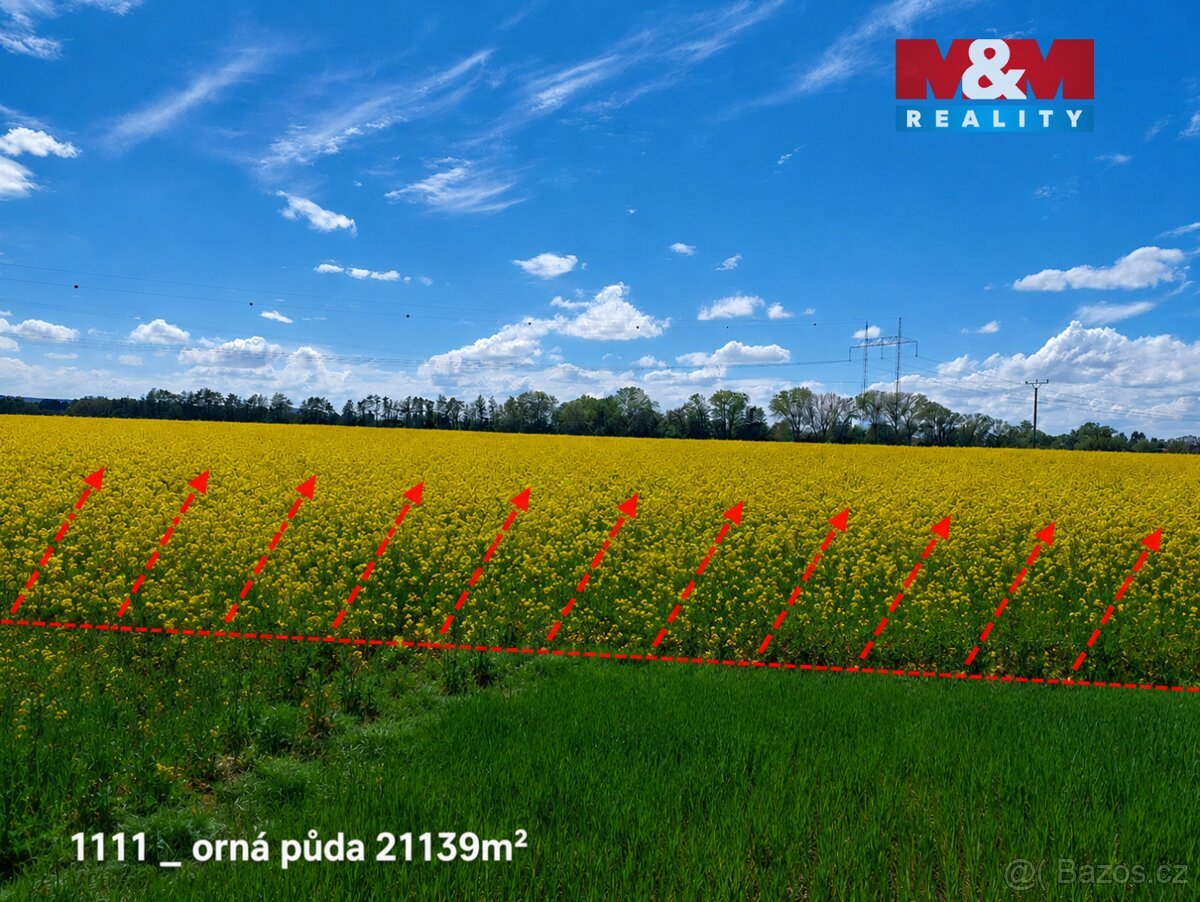 Prodej pozemků 151762 m², Pňov-Předhradí