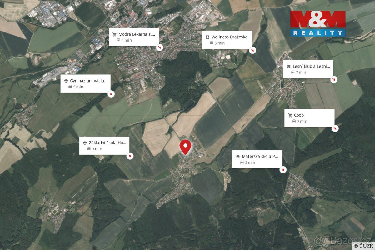 Prodej pozemku k bydlení, 1040 m², Podluhy