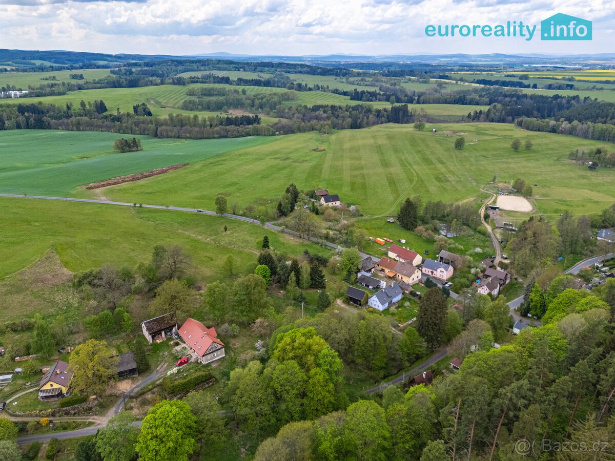 Prodej pozemku 1330 m², Podlesí (Dolní Žandov), okres Cheb