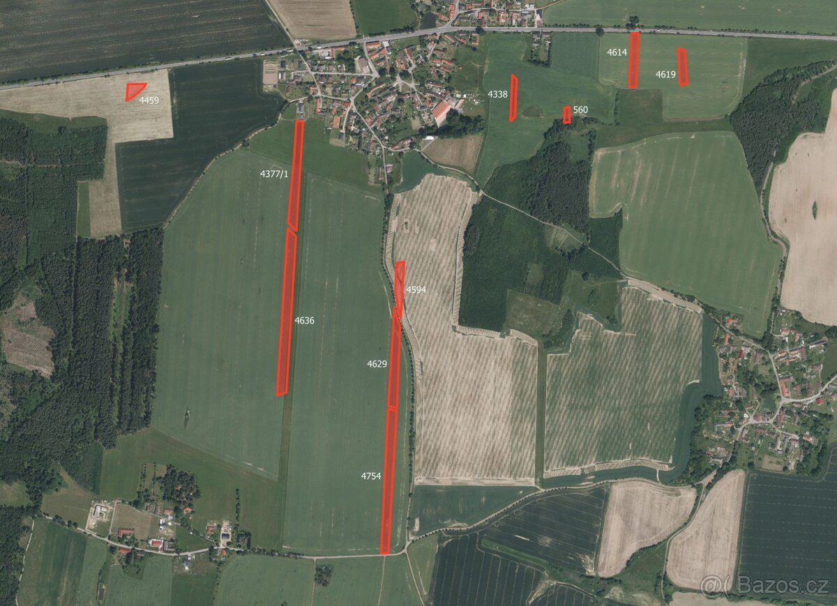 Zemědělská půda, prodej, Křenovice, Písek
