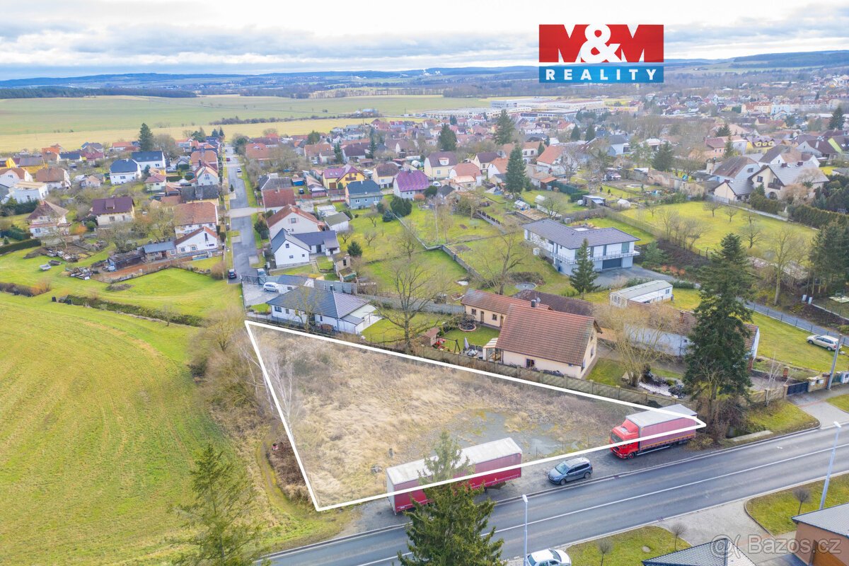 Prodej pozemku k bydlení, 1422 m², Chotěšov