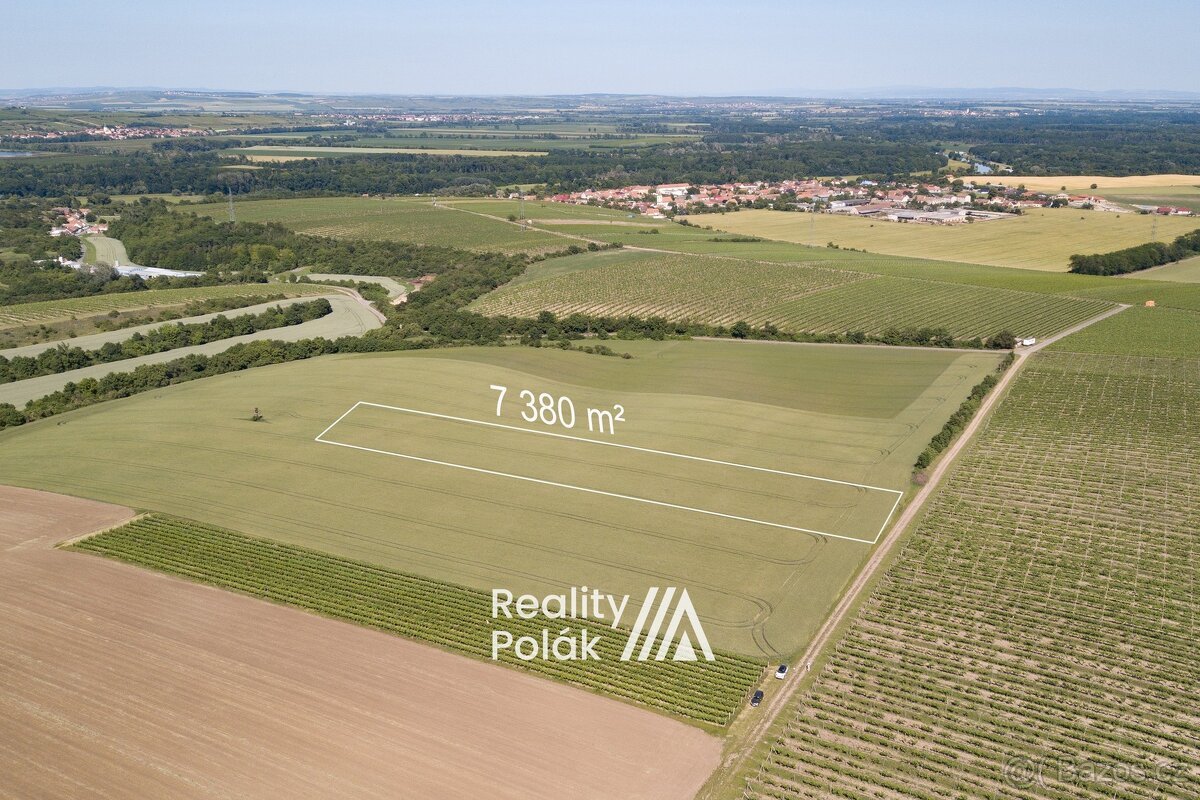 Prodej orná půda, 7380 m² - Bulhary, ev.č. 25PP103