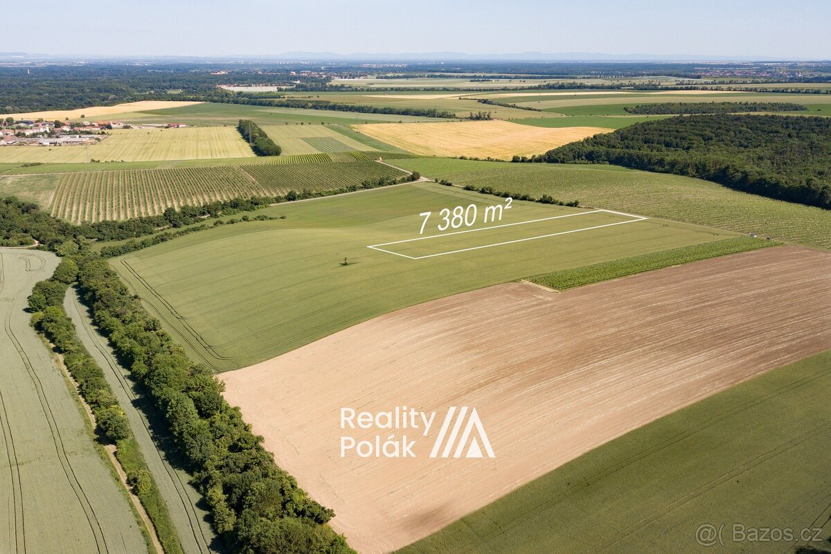 Prodej orná půda, 7380 m² - Bulhary, ev.č. 25PP103