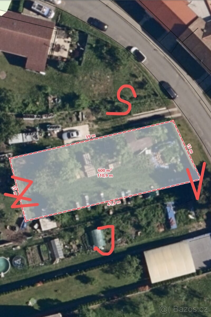 Stavební pozemek Tlumačov na Moravě
