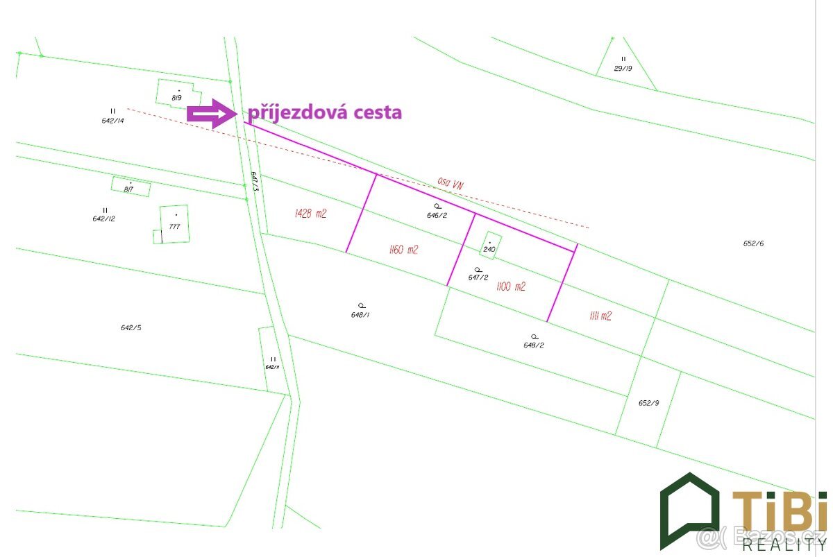 Ruprechtov, Prodej pozemky pro bydlení, 1.110 m² -