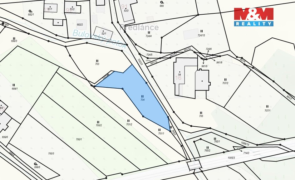 Prodej komerčního pozemku, 1998 m², Višňová