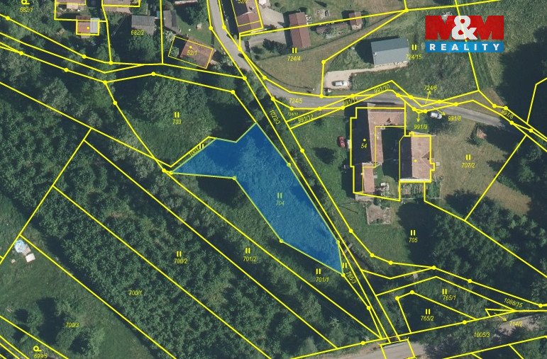 Prodej komerčního pozemku, 1998 m², Višňová