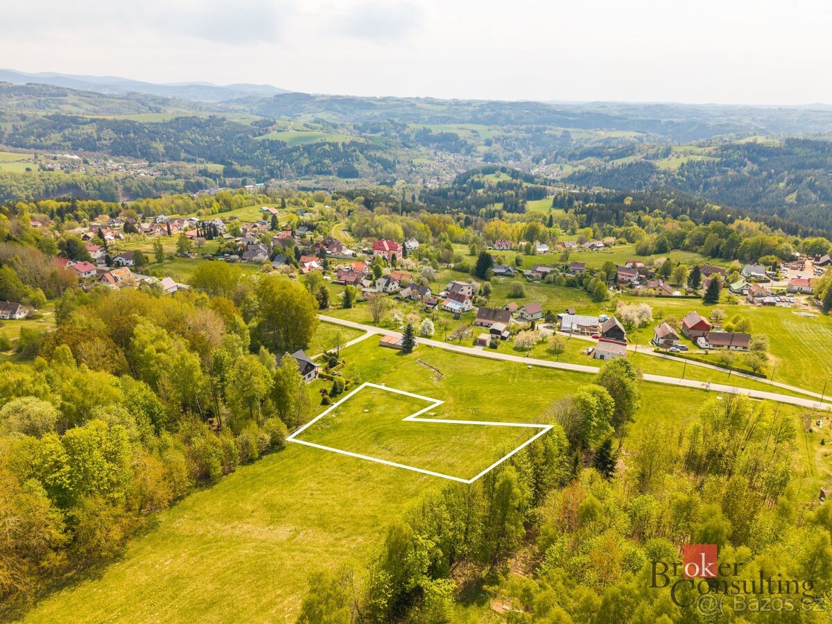 Prodej, pozemky/bydlení, 2523 m2, Velké Hamry , Jablonec nad